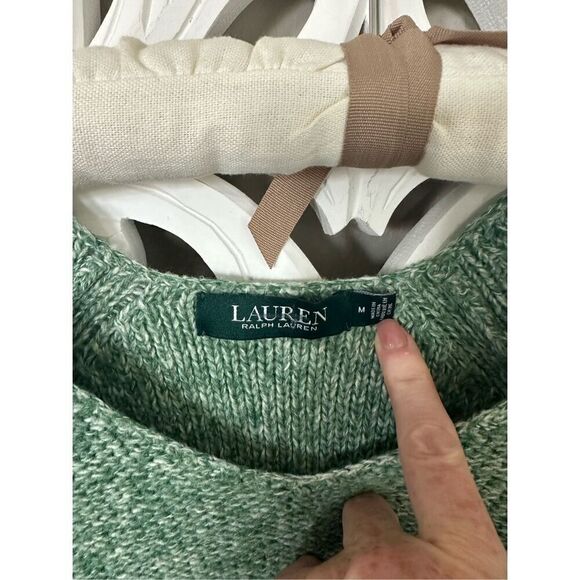Lauren Green Knit Sweater - Picture 2 of 6
